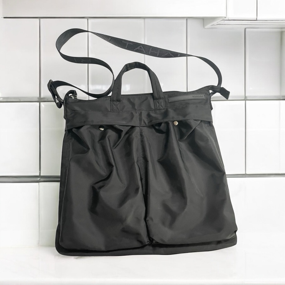 Tahari Cadet BalckCrossbody Tote Bag